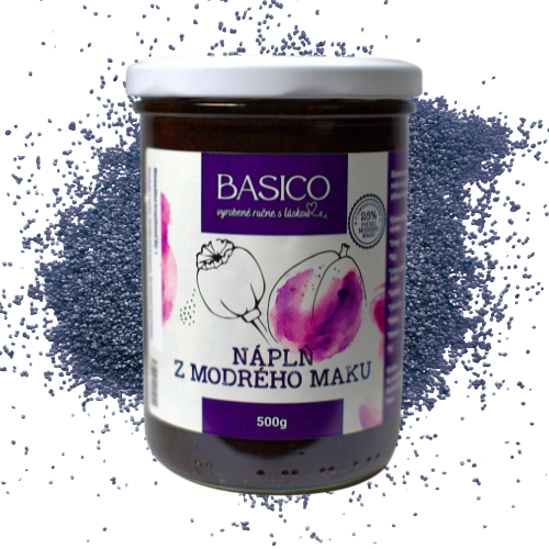 Maková nátierka z modrého maku 500g
