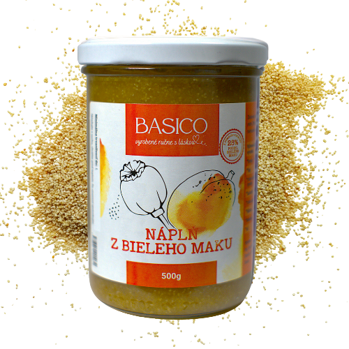 Maková nátierka z bieleho maku 500g