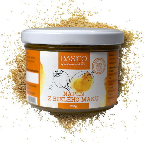 Maková nátierka z bieleho maku 250g